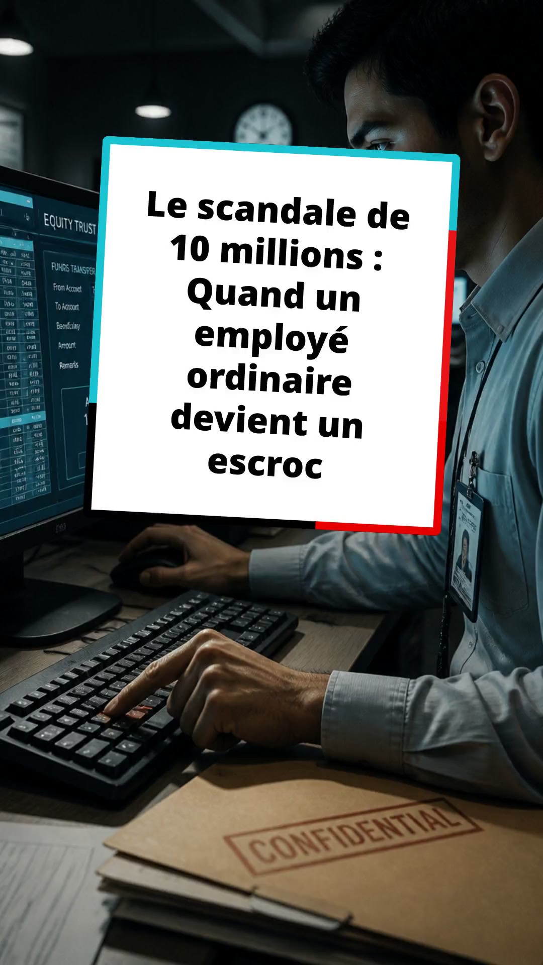Le scandale de 10 millions : Quand un employé ordinaire devient un escroc