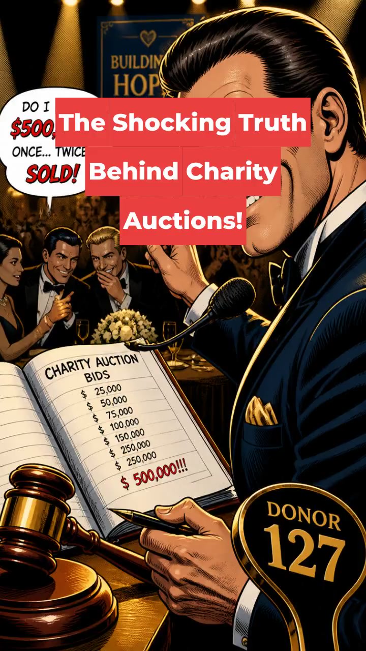 The Shocking Truth Behind Charity Auctions!