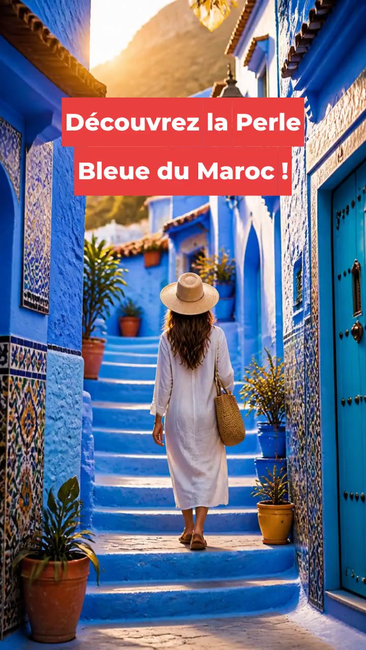 Découvrez la Perle Bleue du Maroc !
