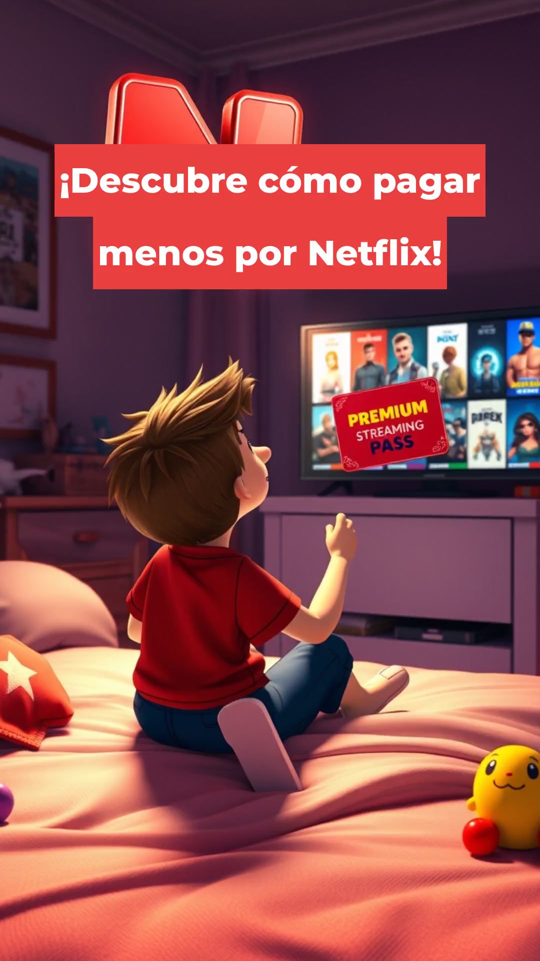 ¡Descubre cómo pagar menos por Netflix!