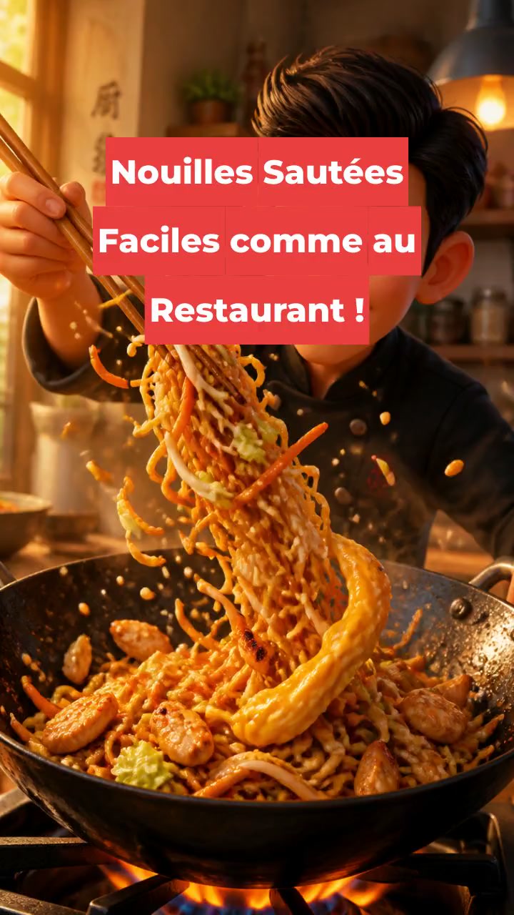 Nouilles Sautées Faciles comme au Restaurant !