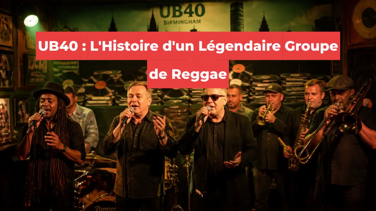UB40 : L'Histoire d'un Légendaire Groupe de Reggae