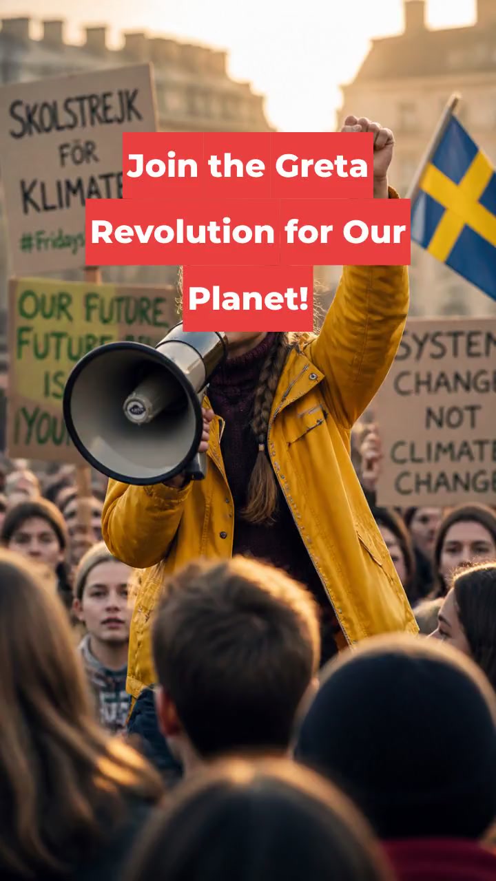 Join the Greta Revolution for Our Planet!