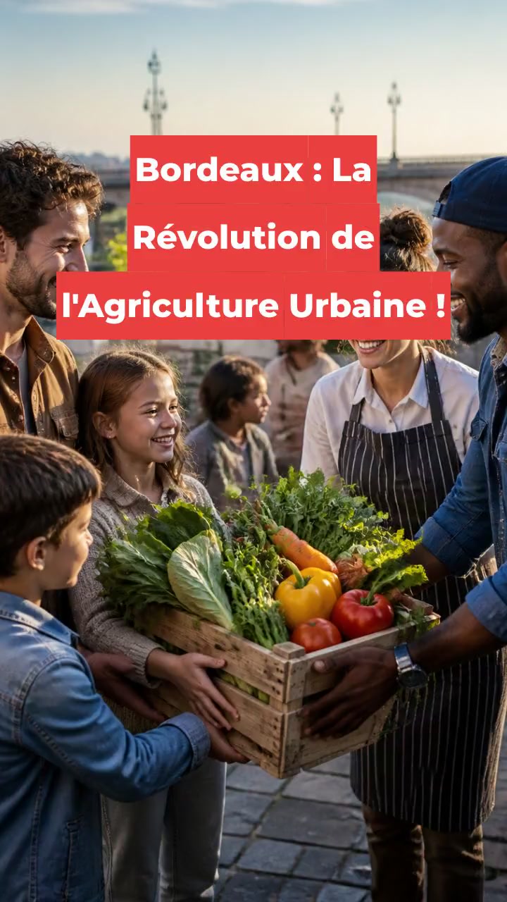 Bordeaux : La Révolution de l'Agriculture Urbaine !