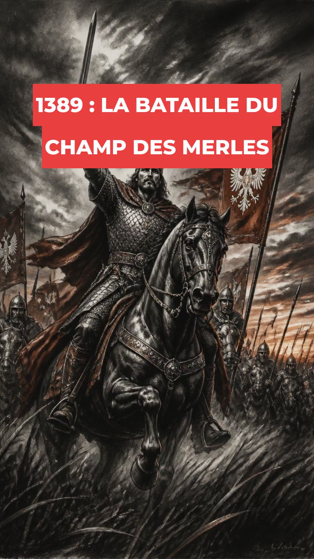 1389 : LA BATAILLE DE KOSOVO POLJE