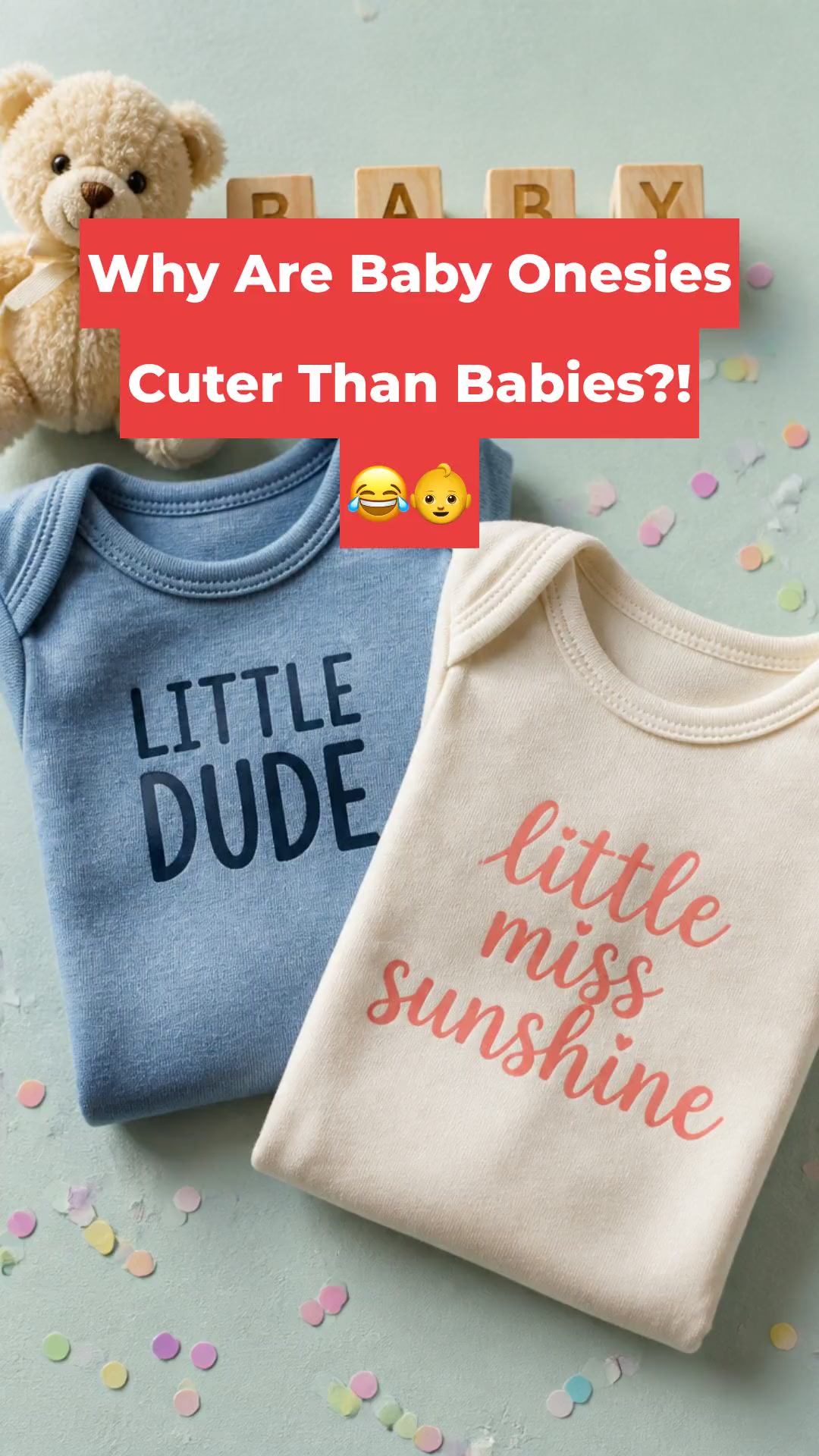 Why Are Baby Onesies Cuter Than Babies?! 😂👶