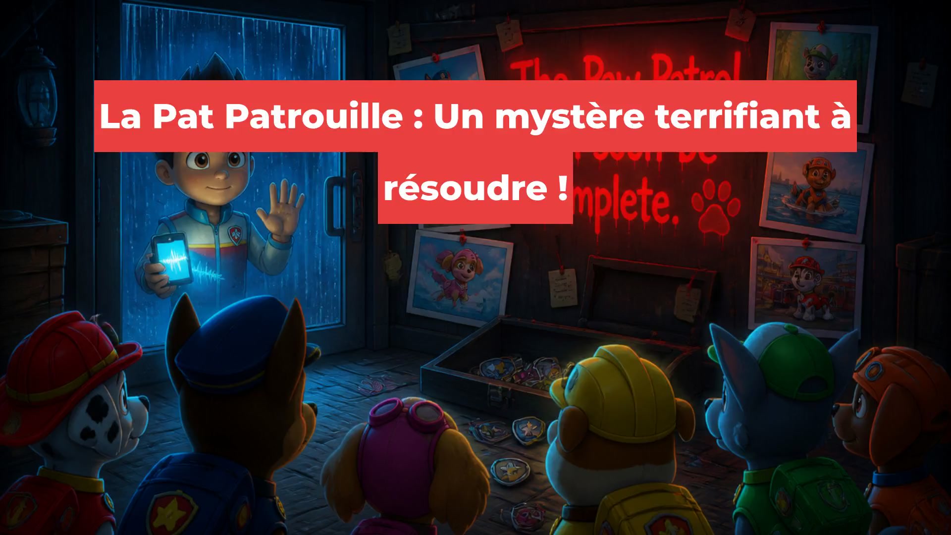 La Pat Patrouille : Un mystère terrifiant à résoudre !