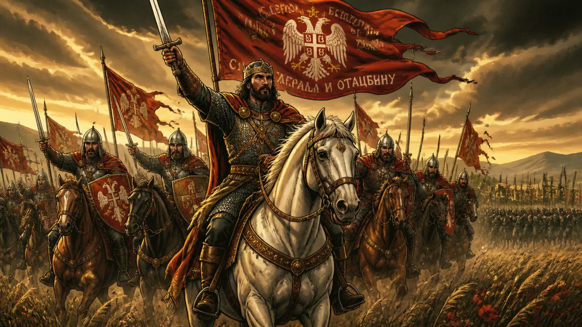 1389 : LA BATAILLE DU CHAMP DES MERLES (16:9)
