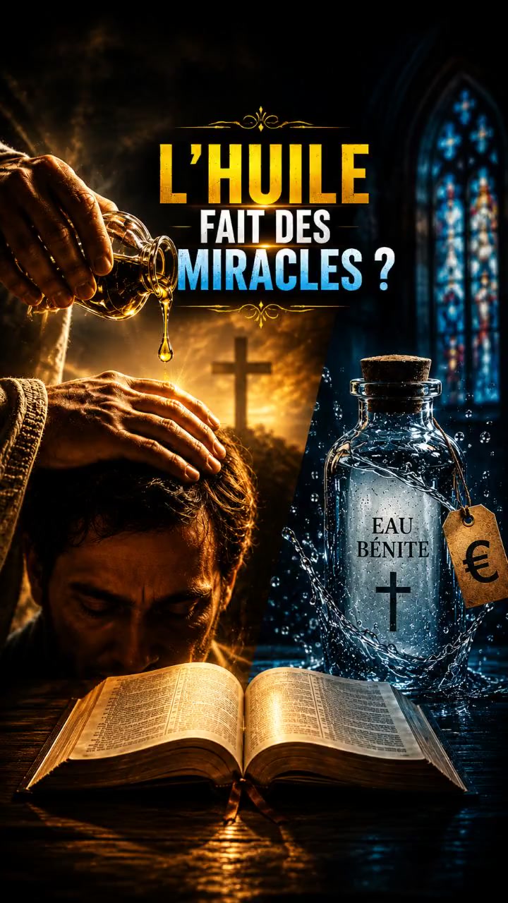 La vérité sur l'huile et l'eau bénite révélée !
