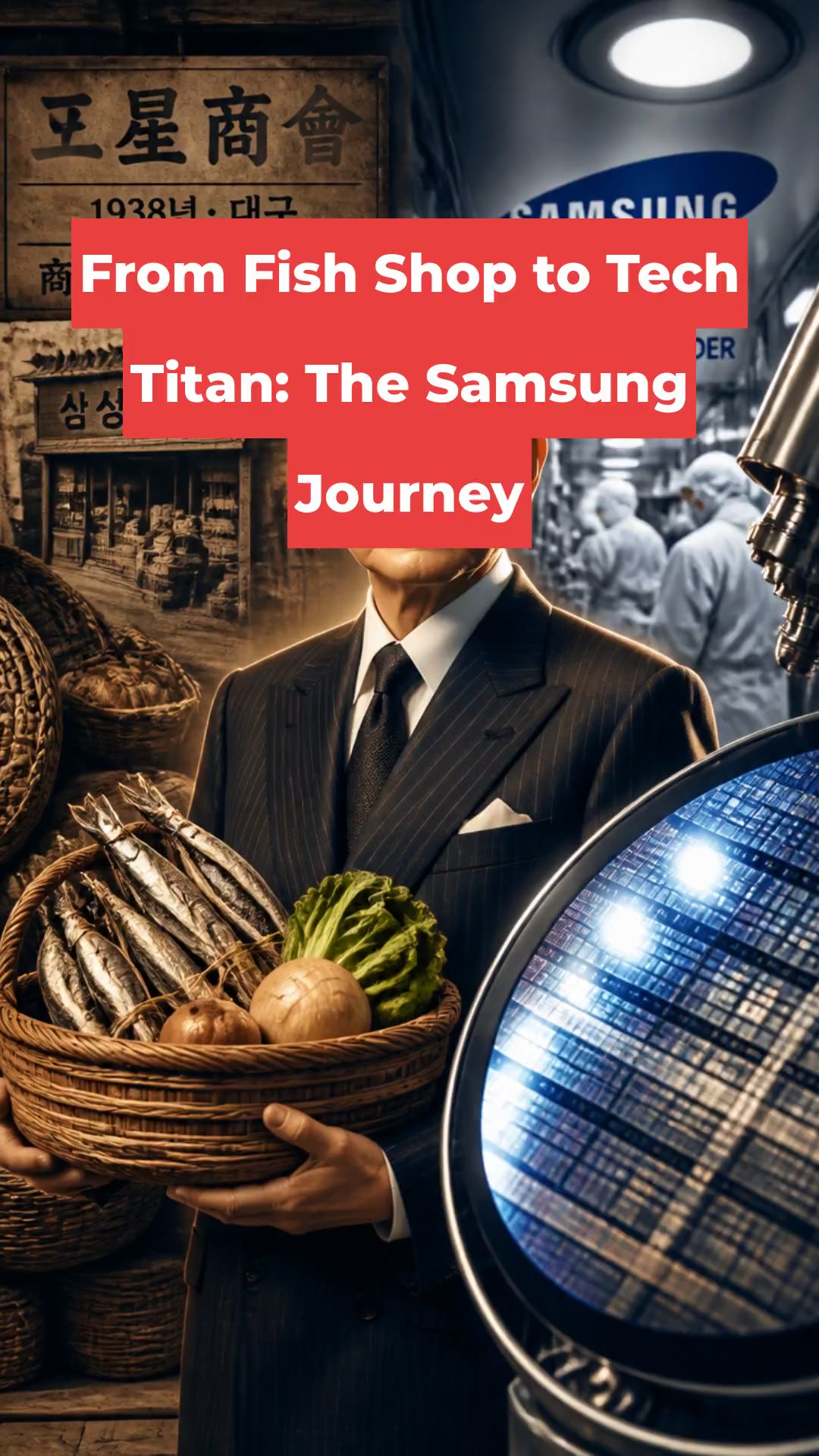 From Fish Shop to Tech Titan: The Samsung Journey