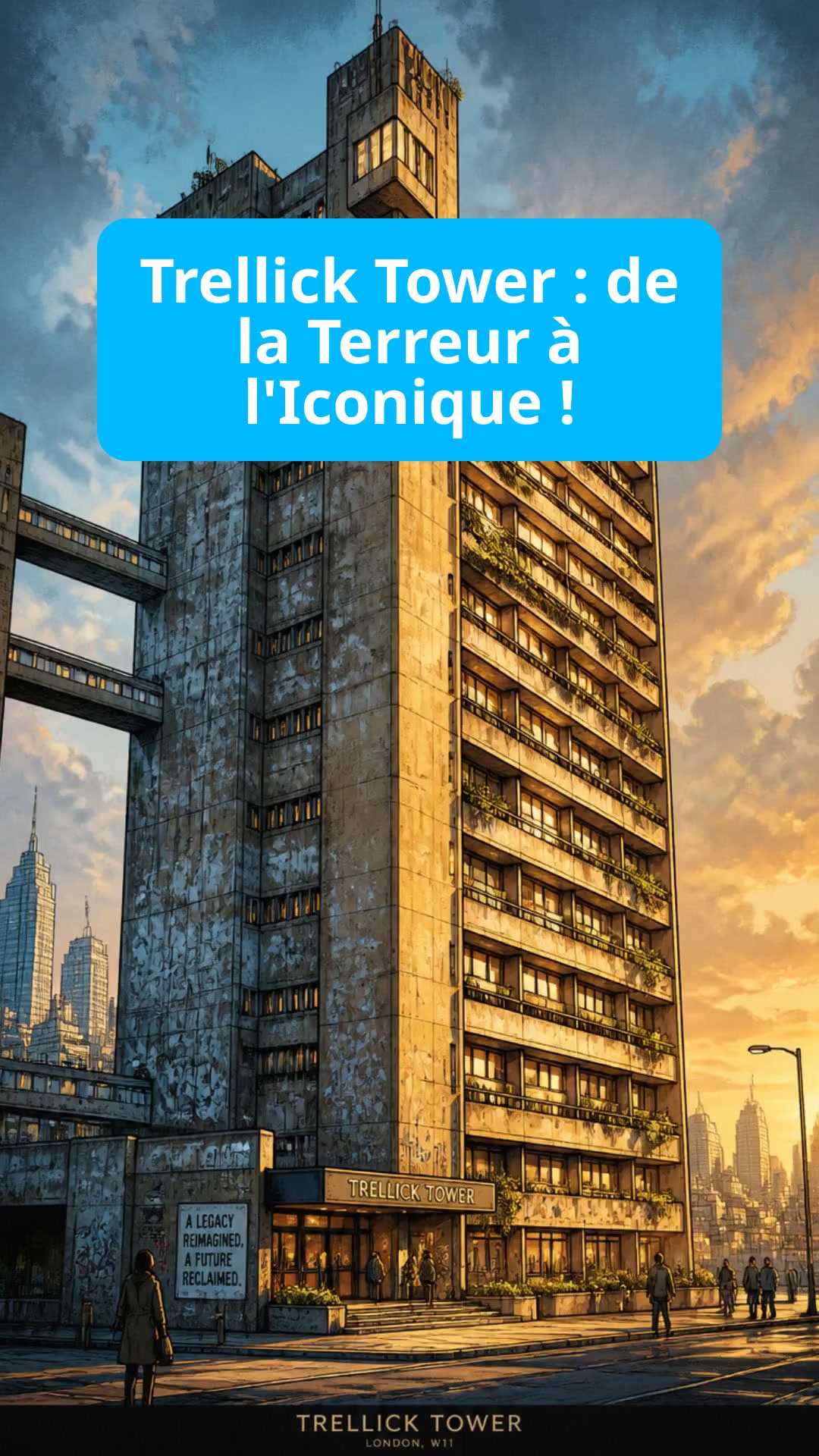Trellick Tower : de la Terreur à l'Iconique !