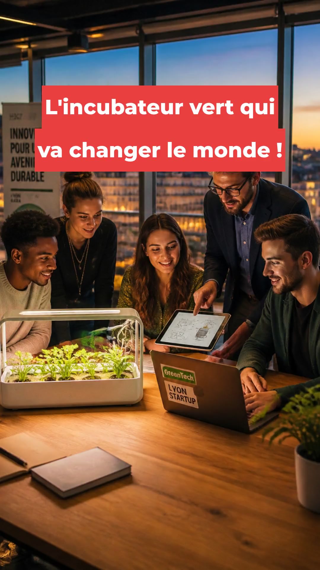 L'incubateur vert qui va changer le monde !