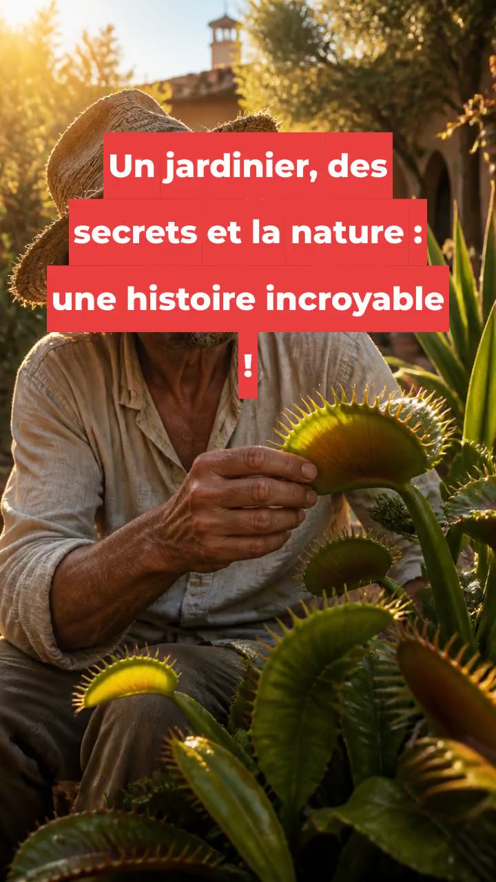 Un jardinier, des secrets et la nature : une histoire incroyable !