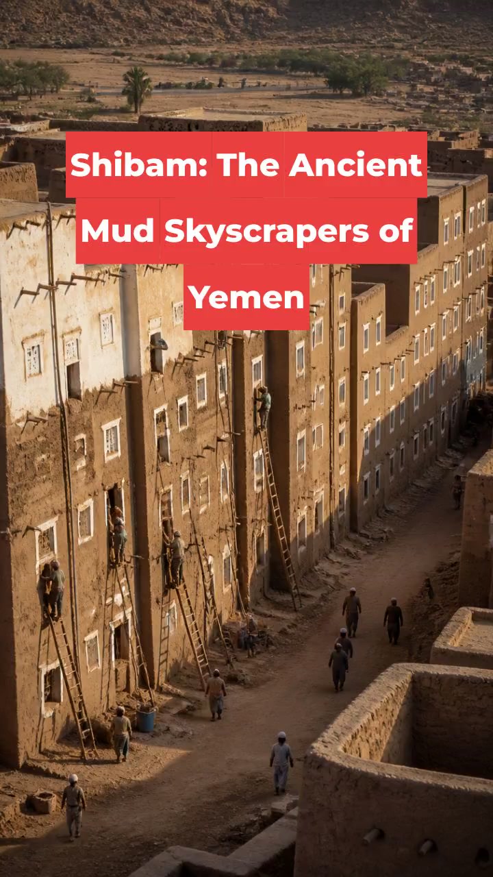 Shibam: The Ancient Mud Skyscrapers of Yemen