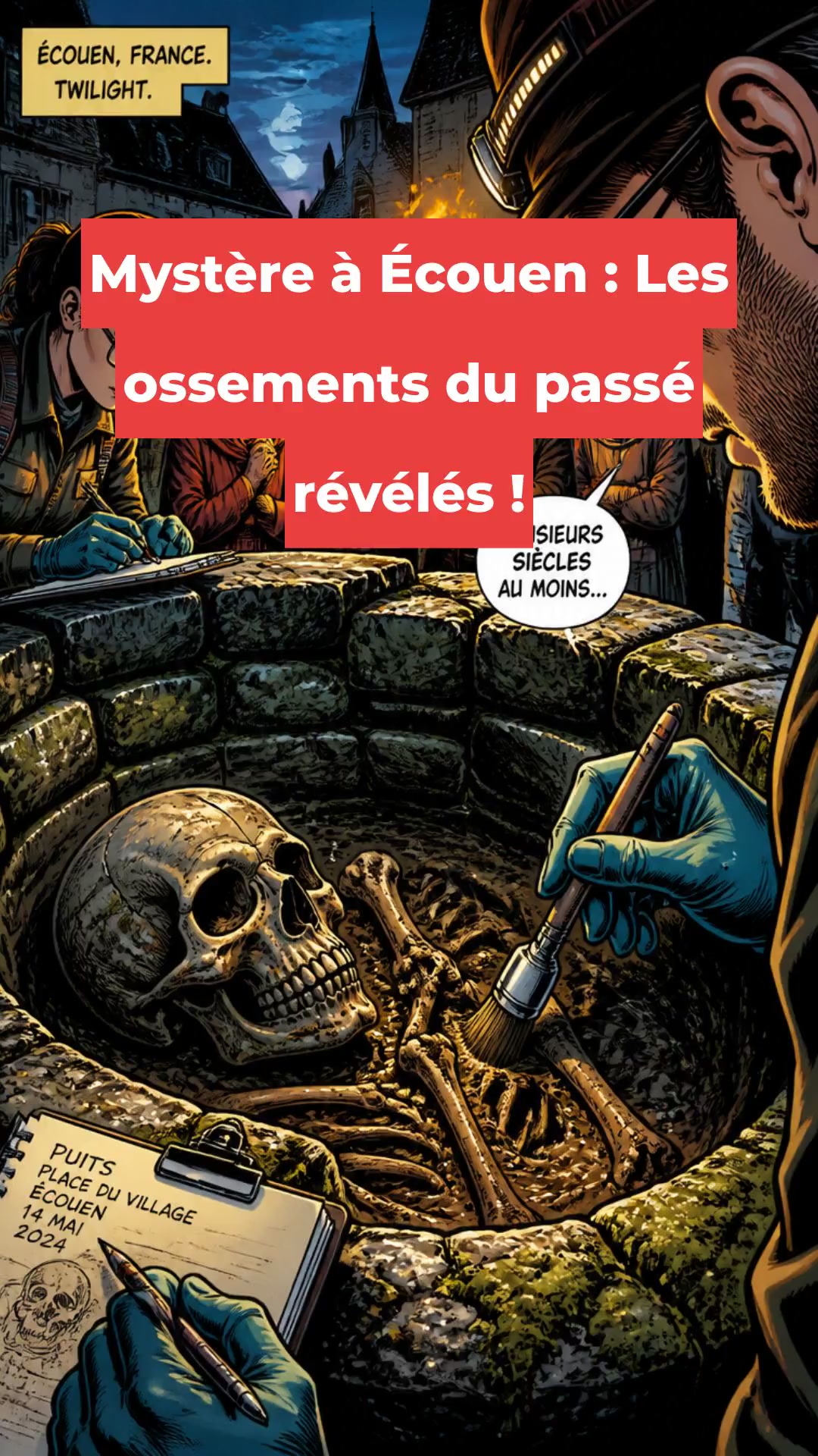 Mystère à Écouen : Les ossements du passé révélés !