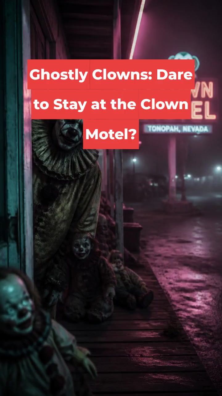 Ghostly Clowns: Dare to Stay at the Clown Motel?