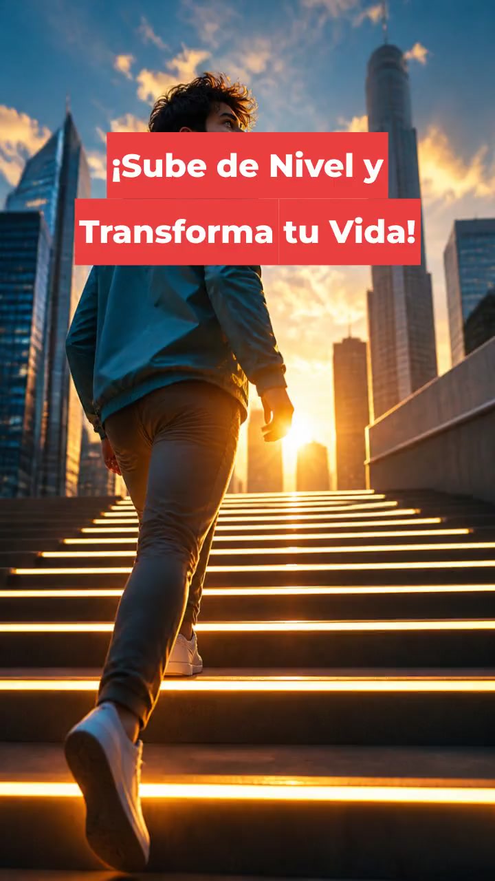¡Sube de Nivel y Transforma tu Vida!