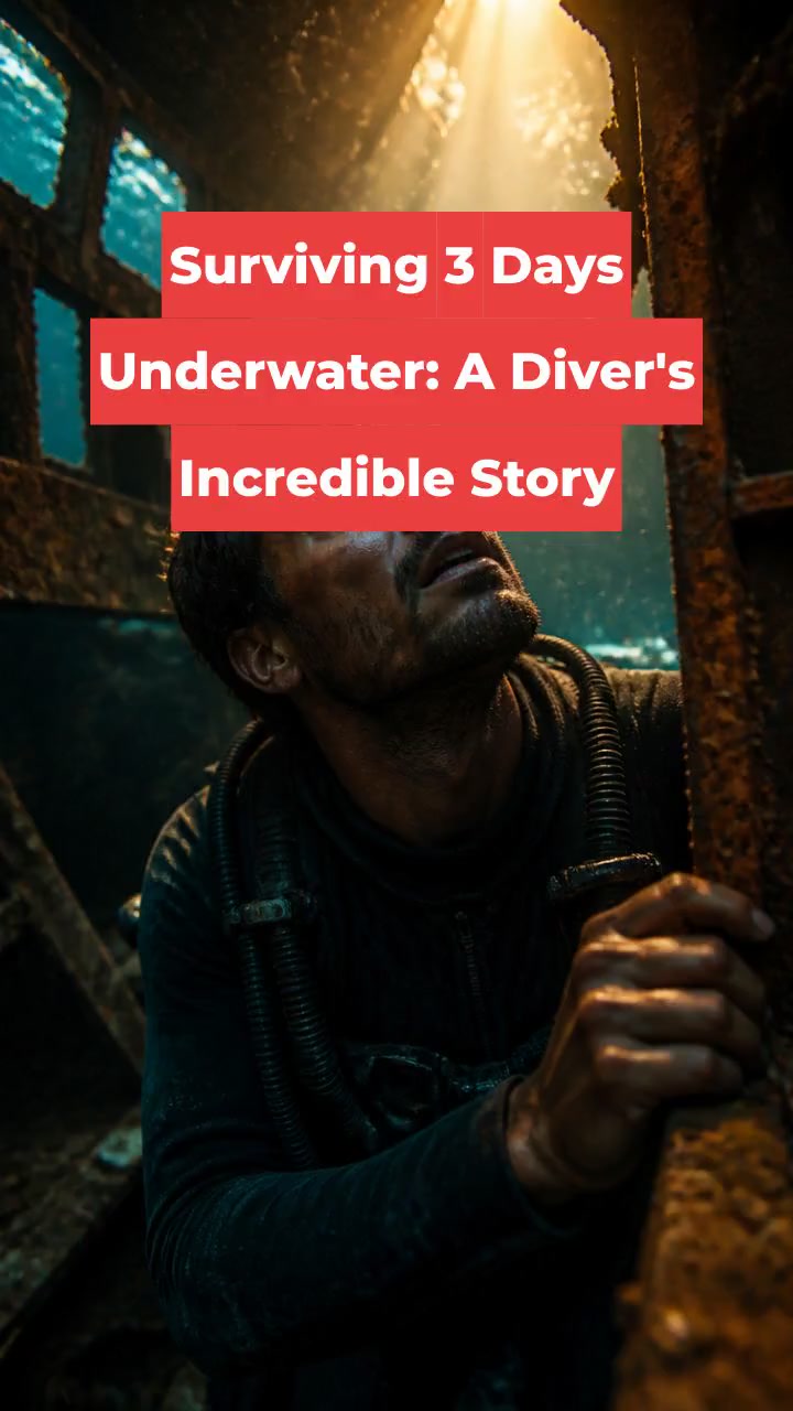 Surviving 3 Days Underwater: A Diver's Incredible Story