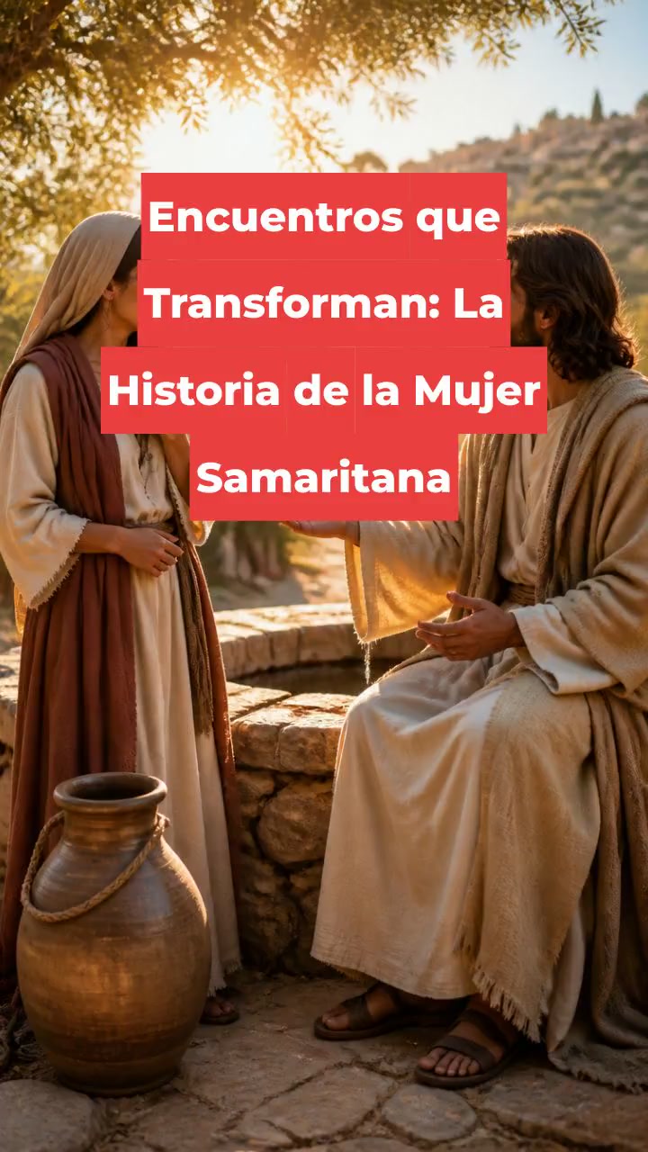 Encuentros que Transforman: La Historia de la Mujer Samaritana