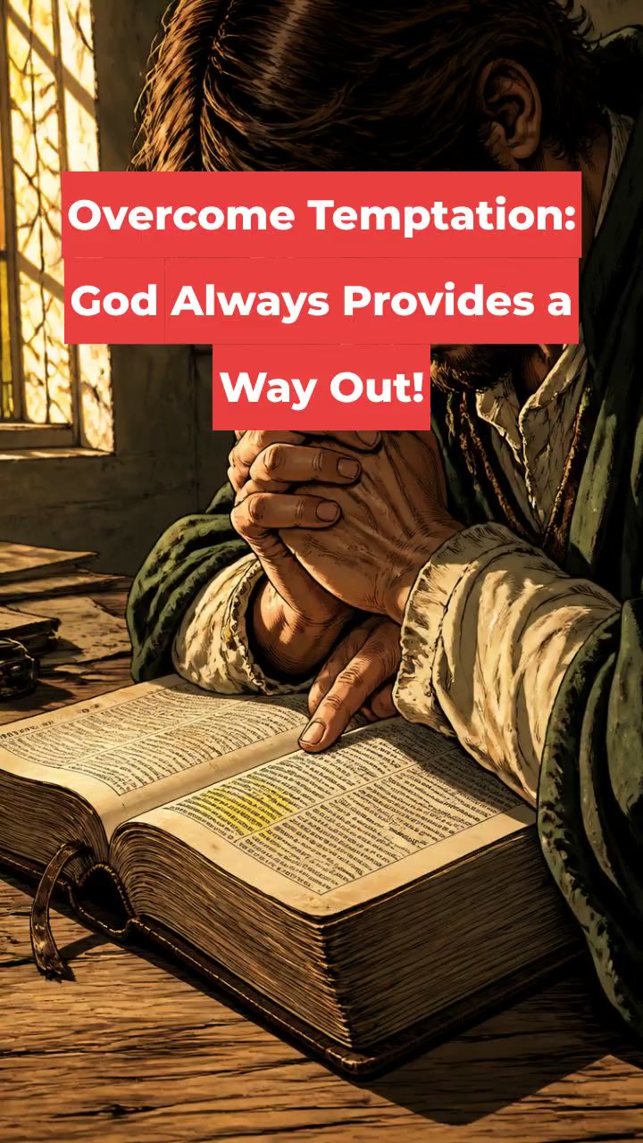 Overcome Temptation: God Always Provides a Way Out!