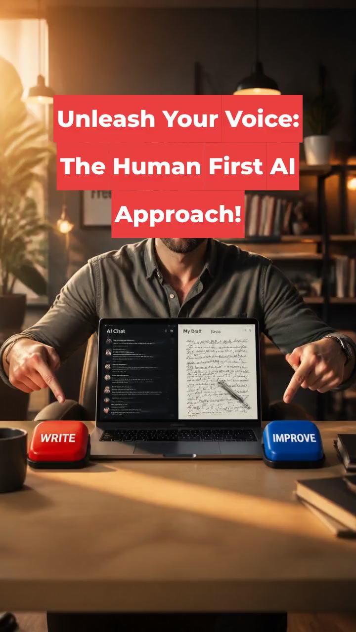 Unleash Your Voice: The Human First AI Approach!