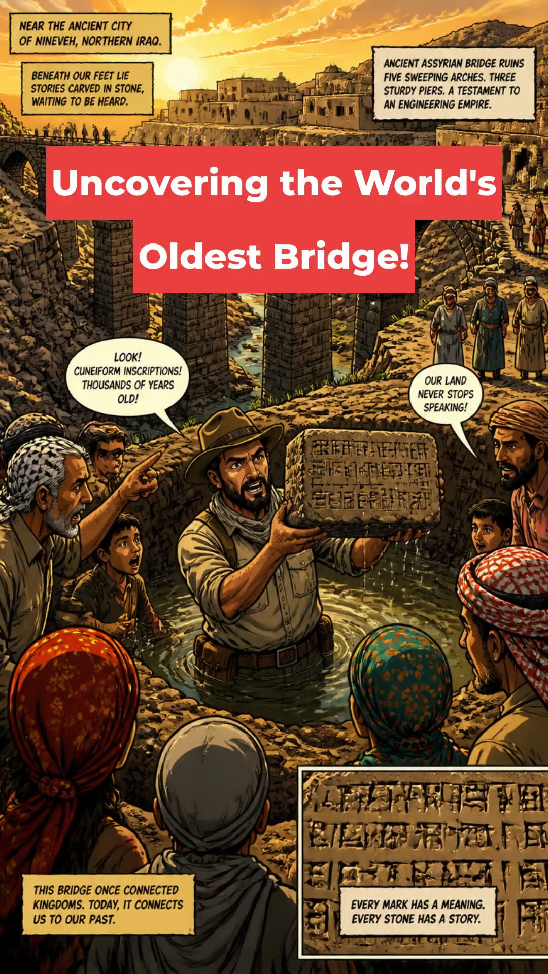 Uncovering the World's Oldest Bridge!
