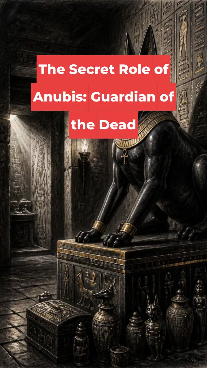 The Secret Role of Anubis: Guardian of the Dead