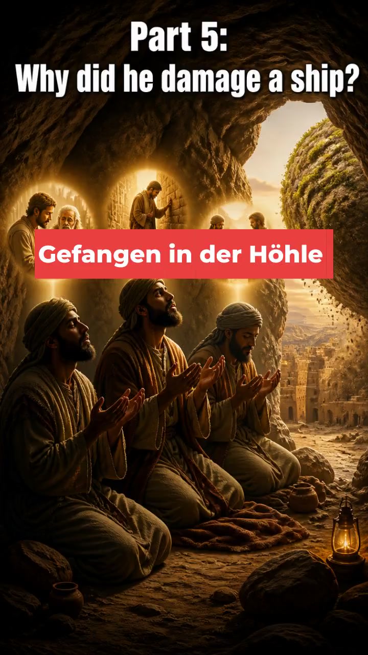 Drei Männer und das Wunder in der Höhle