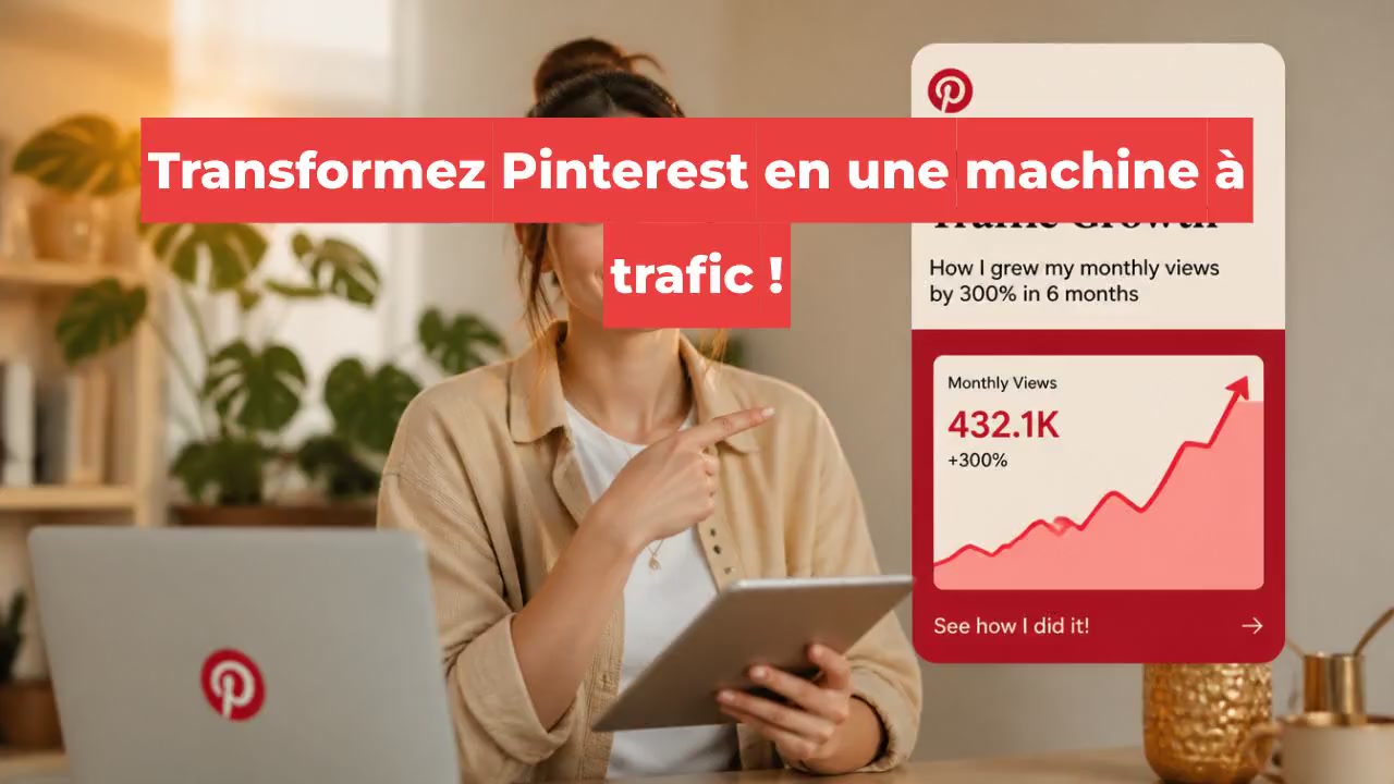 Transformez Pinterest en une machine à trafic !