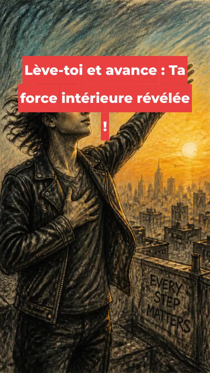 Lève-toi et avance : Ta force intérieure révélée !