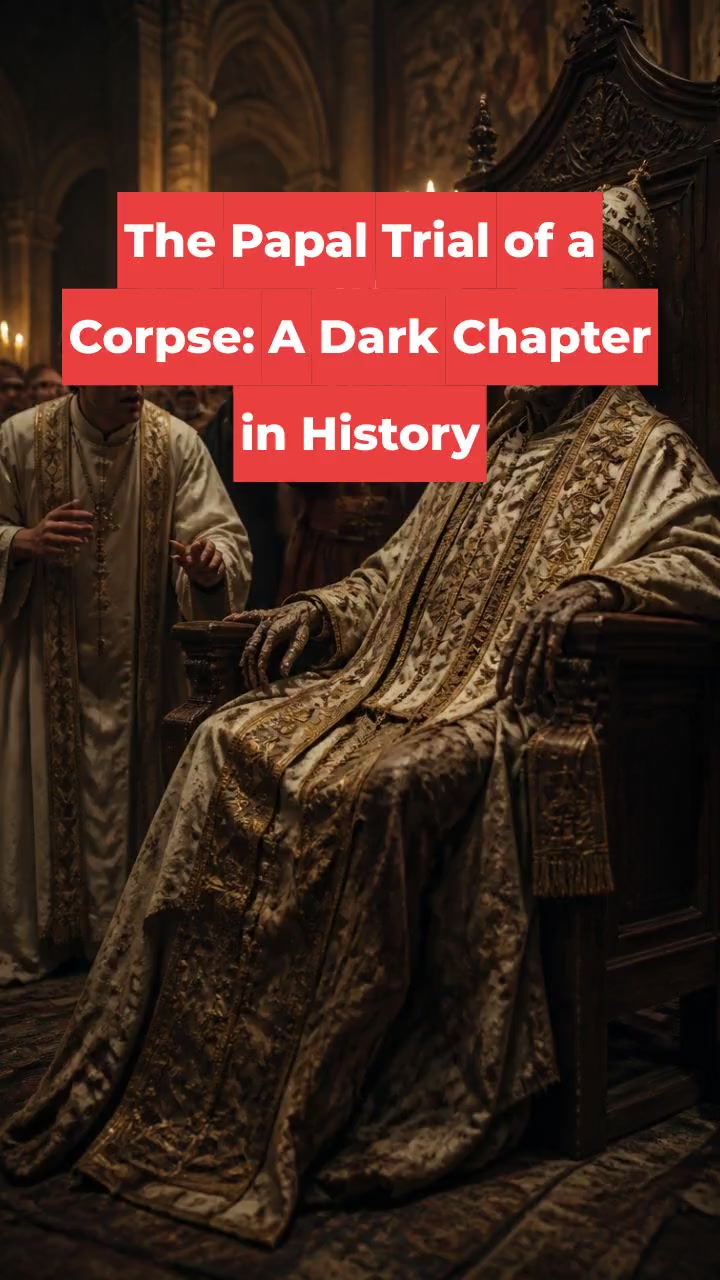 The Papal Trial of a Corpse: A Dark Chapter in History