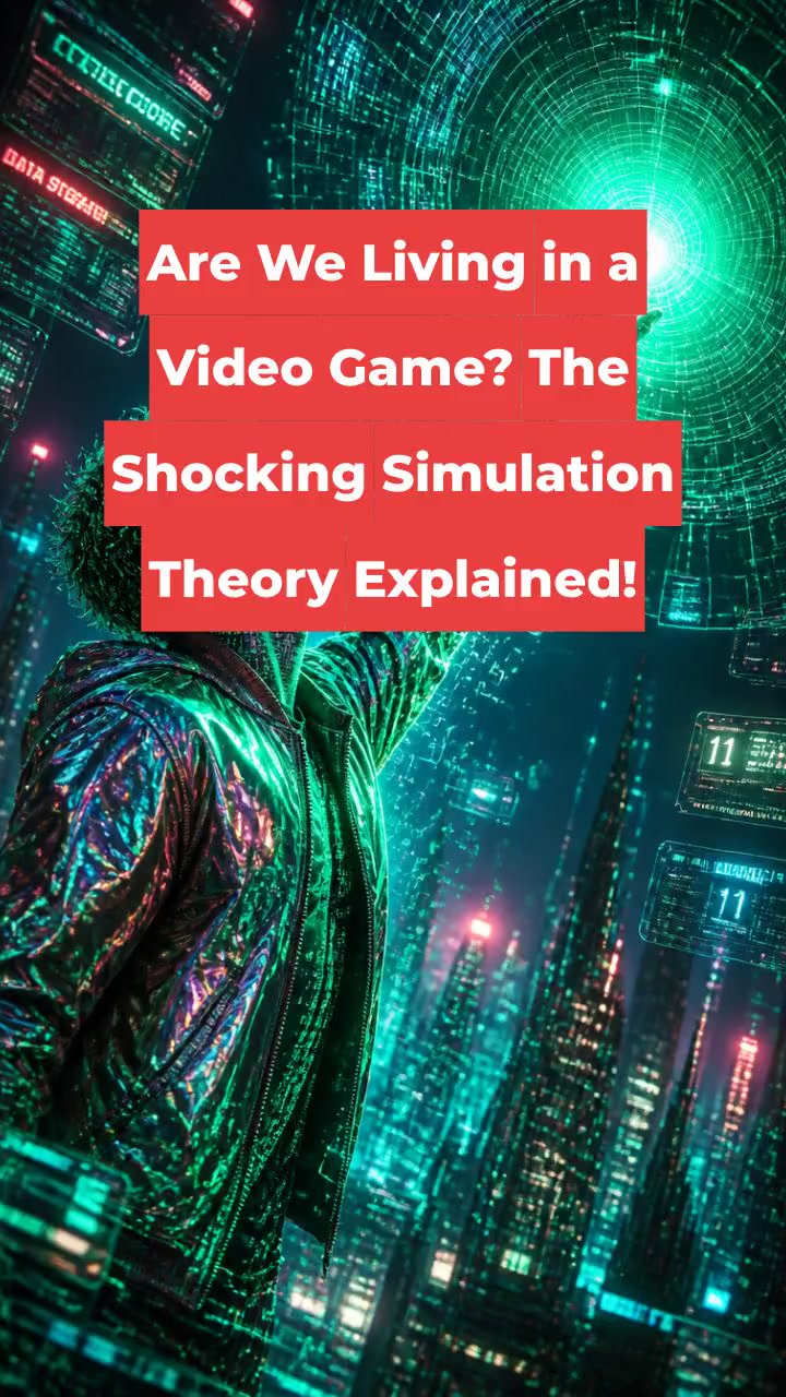 Are We Living in a Video Game? The Shocking Simulation Theory Explained!