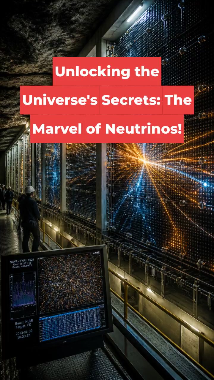 Unlocking the Universe's Secrets: The Marvel of Neutrinos!