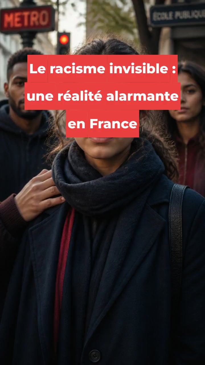 Le racisme invisible : une réalité alarmante en France