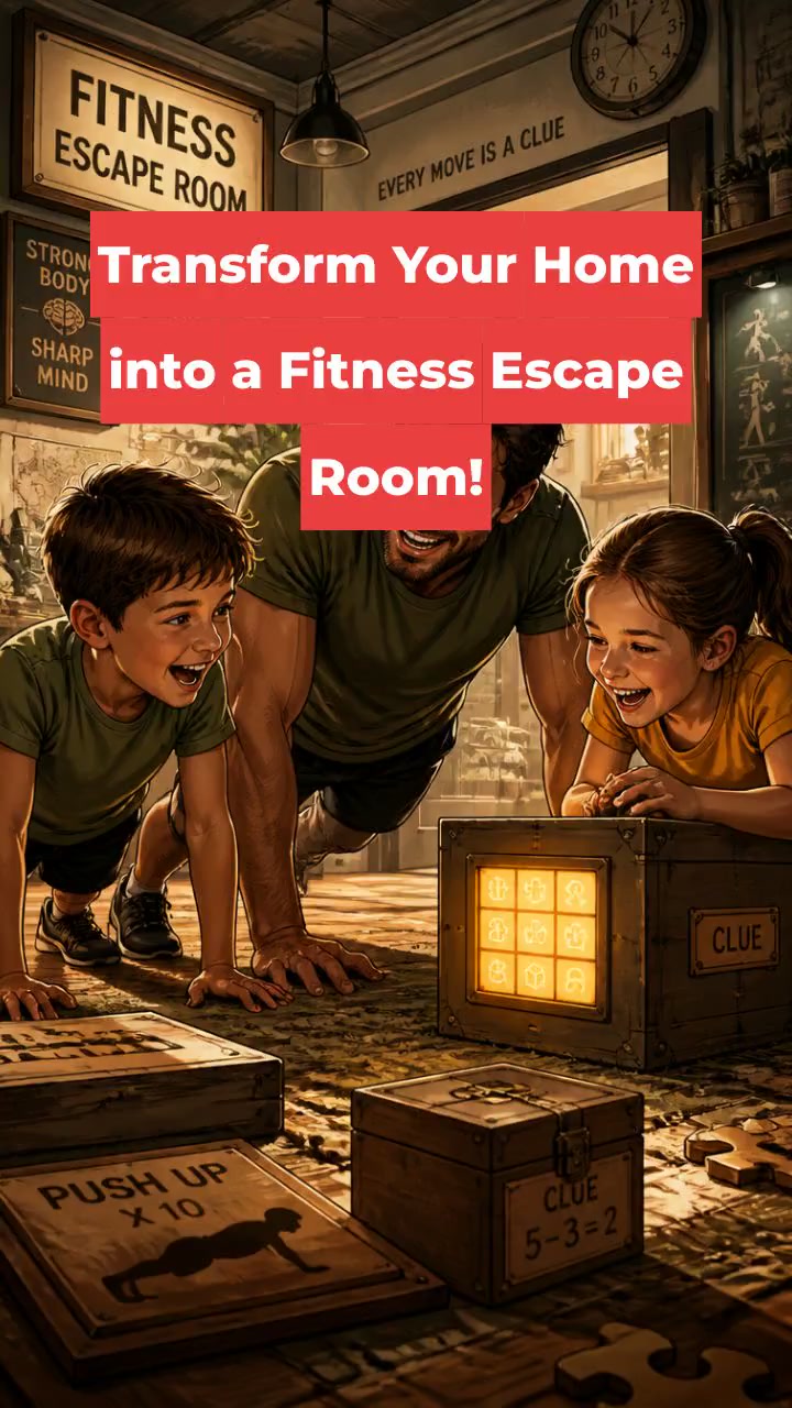 Transform Your Home into a Fitness Escape Room!