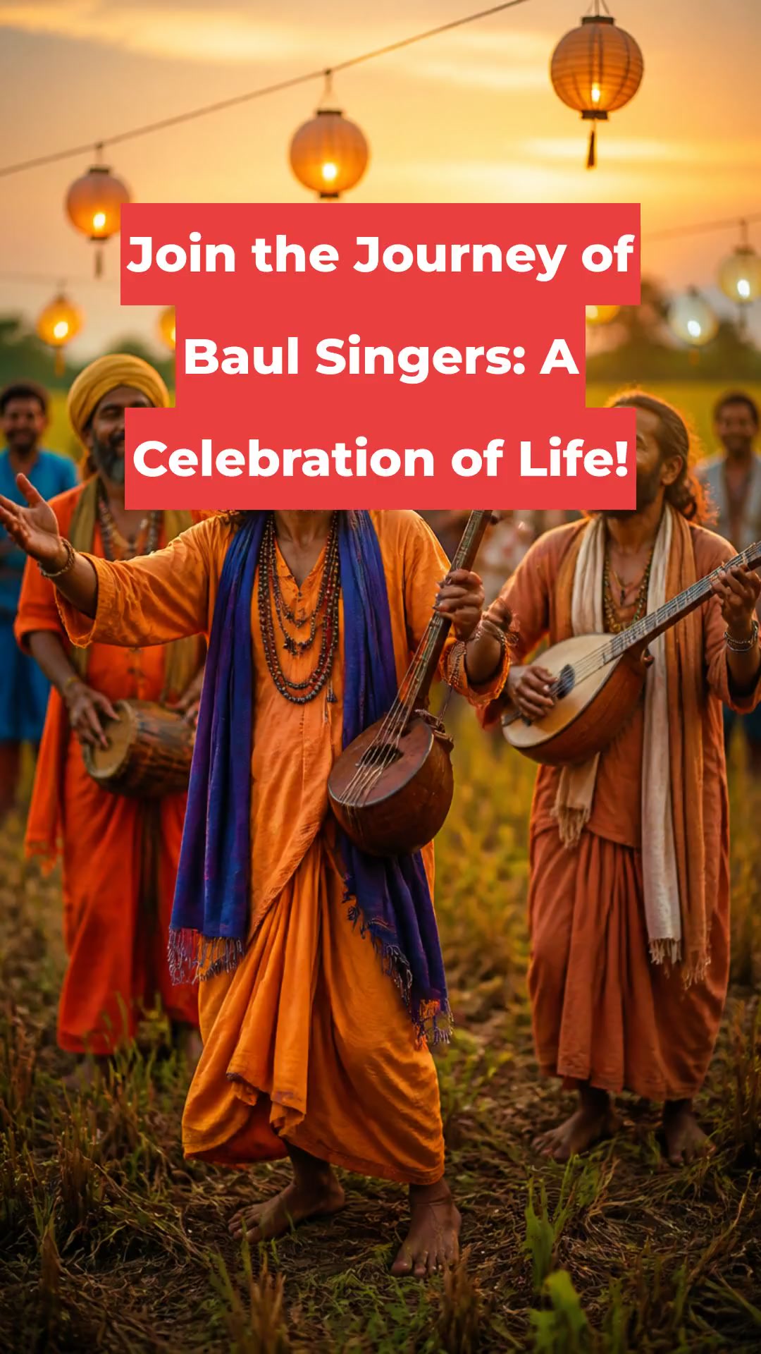 Join the Journey of Baul Singers: A Celebration of Life!