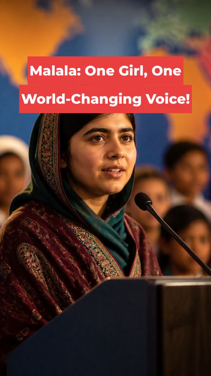 Malala: One Girl, One World-Changing Voice!