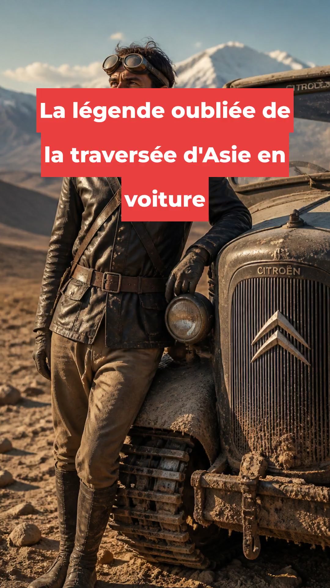 La légende oubliée de la traversée d'Asie en voiture