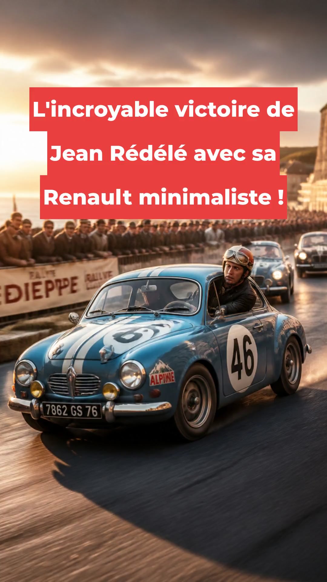 L'incroyable victoire de Jean Rédélé avec sa Renault minimaliste !