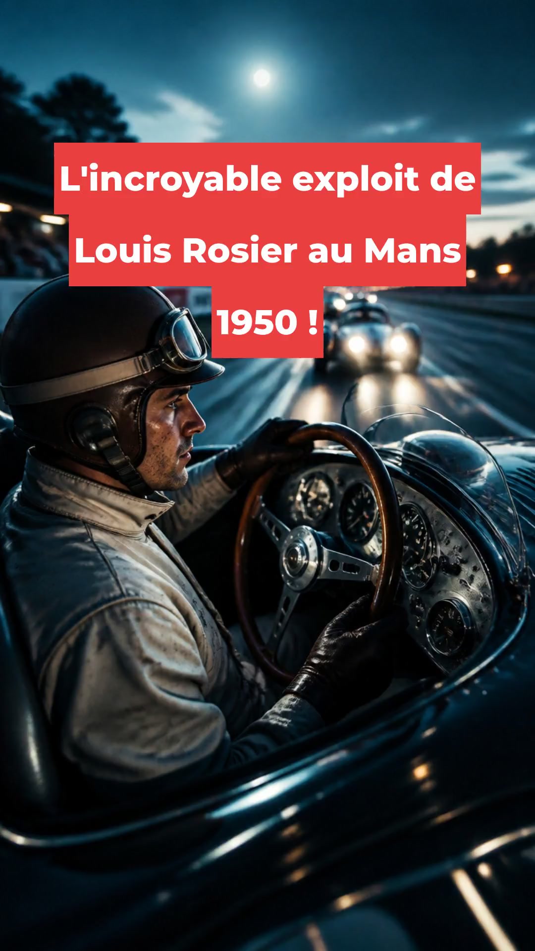 L'incroyable exploit de Louis Rosier au Mans 1950 !