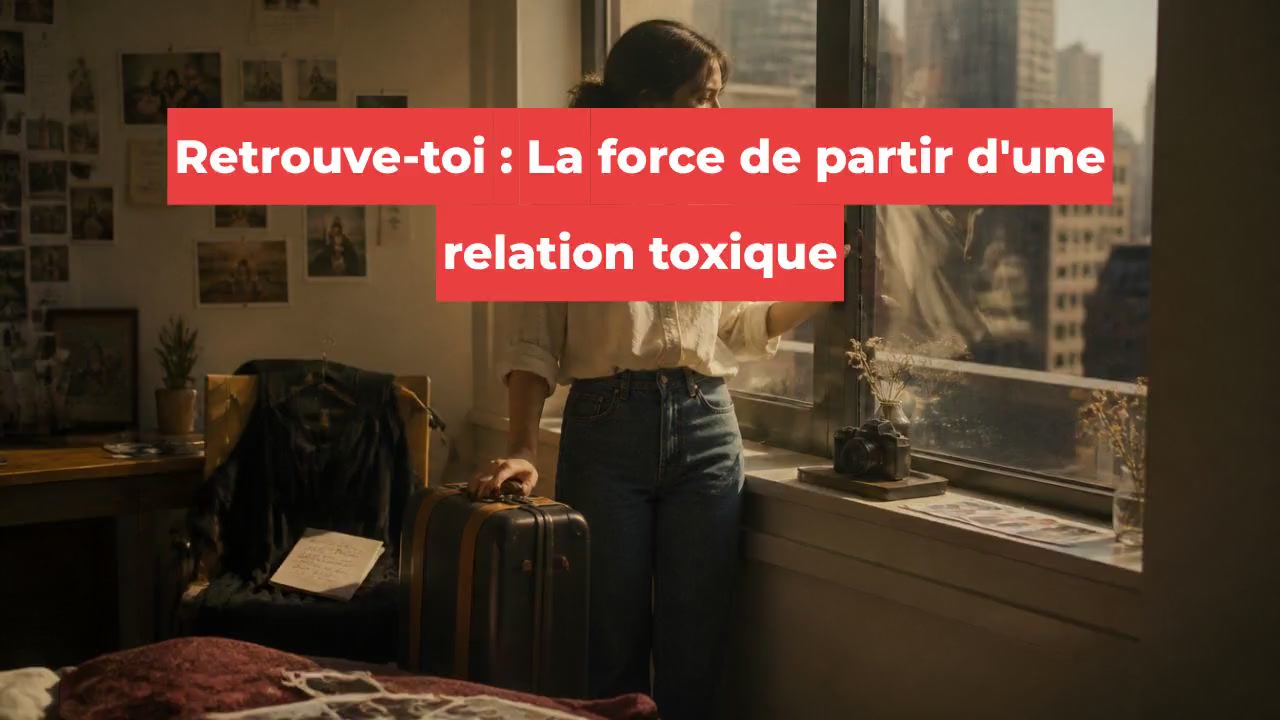 Retrouve-toi : La force de partir d'une relation toxique