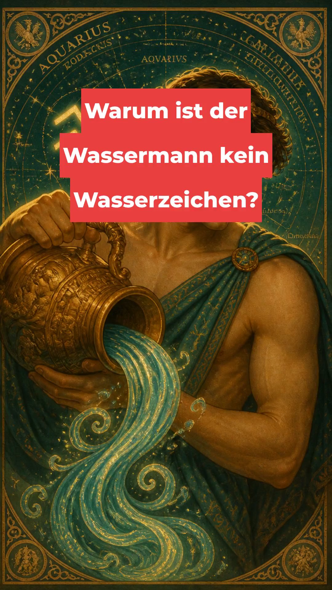 Warum ist der Wassermann kein Wasserzeichen?