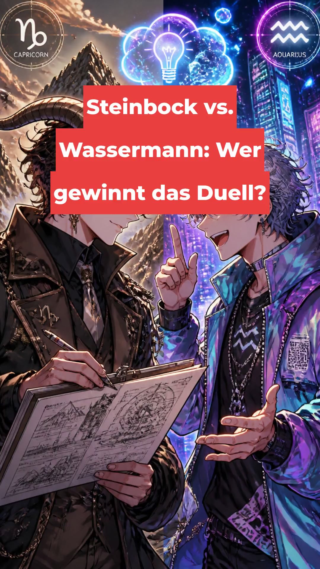 Steinbock vs. Wassermann: Wer gewinnt das Duell?