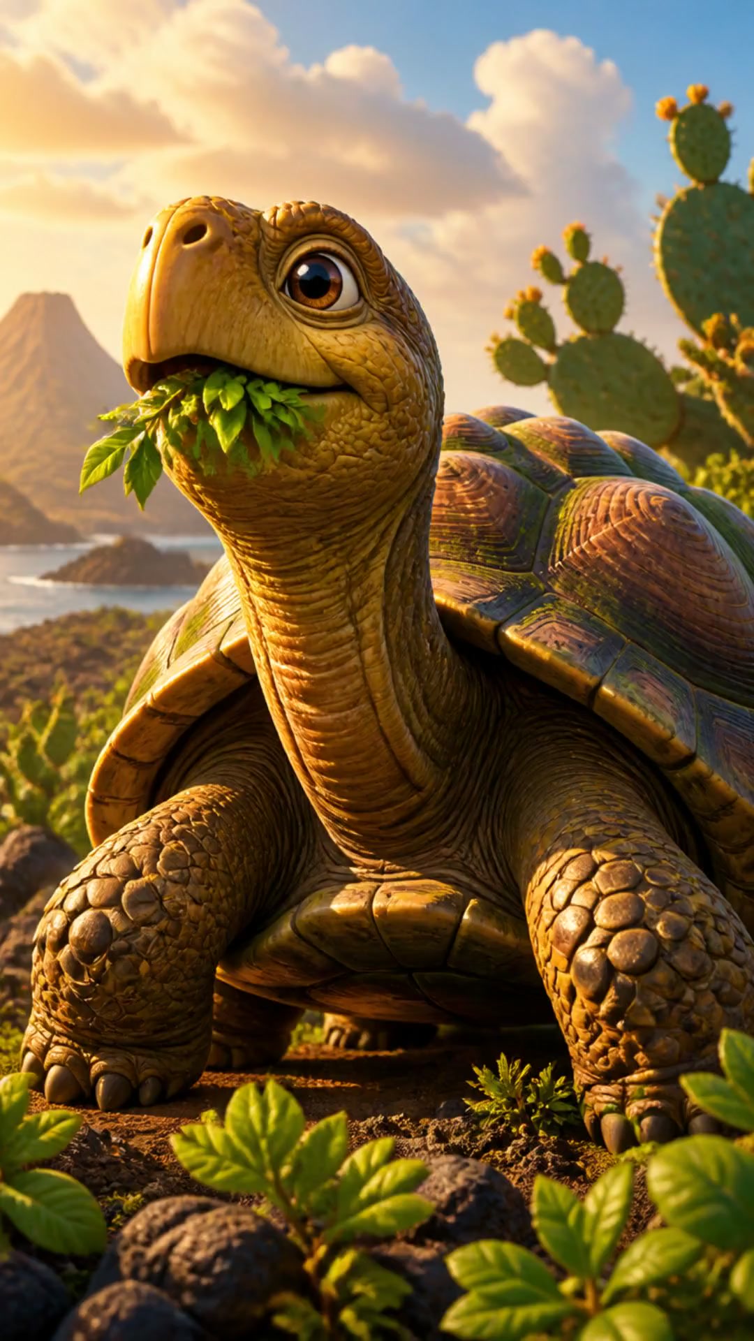 La Tortue Géante : Une Survivante des Siècles !