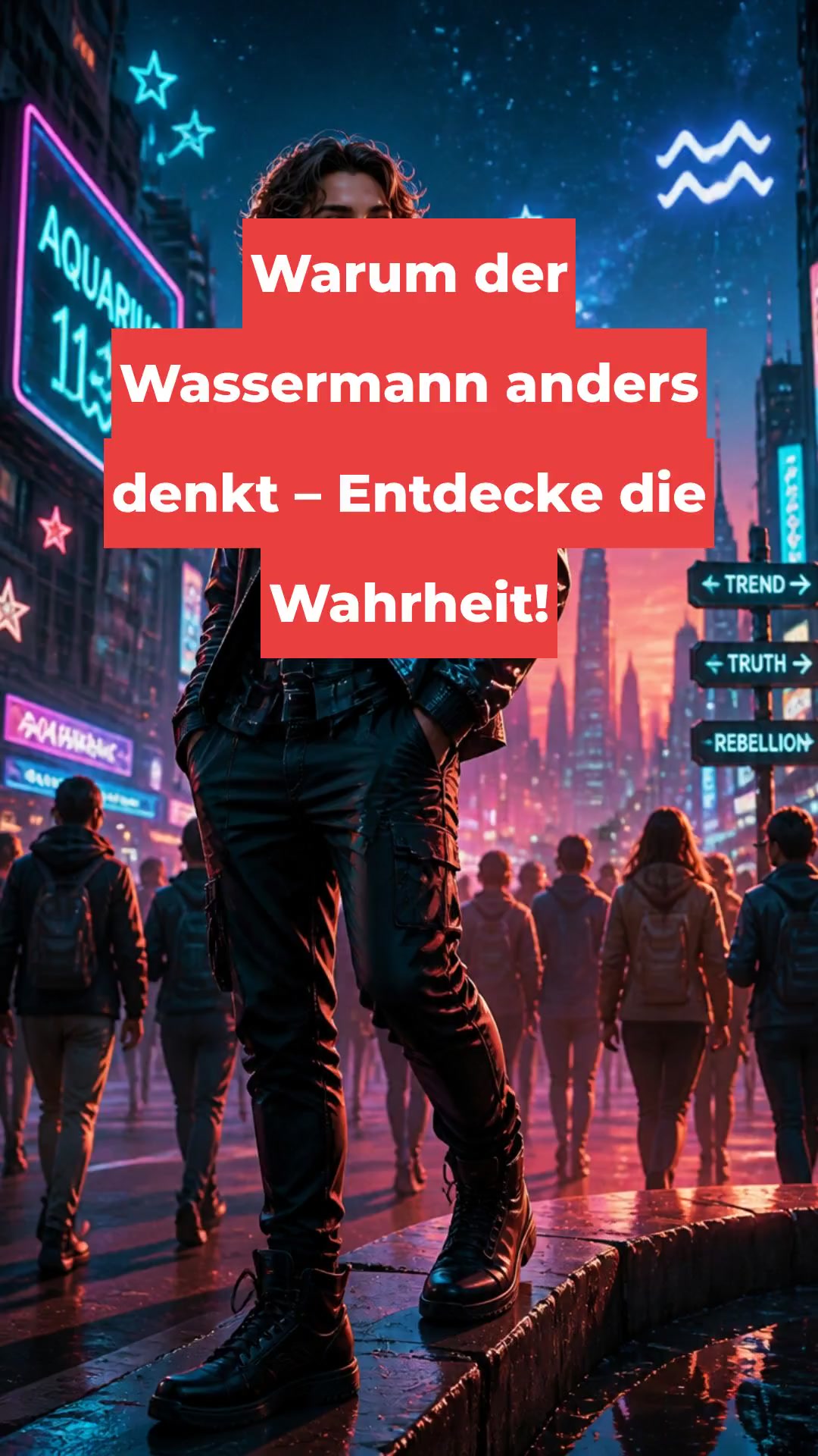 Warum der Wassermann anders denkt – Entdecke die Wahrheit!