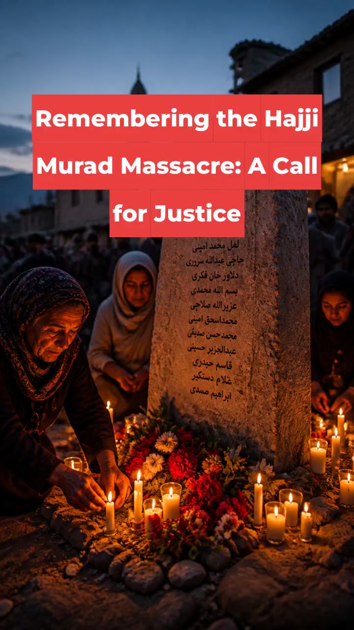 Remembering the Hajji Murad Massacre: A Call for Justice