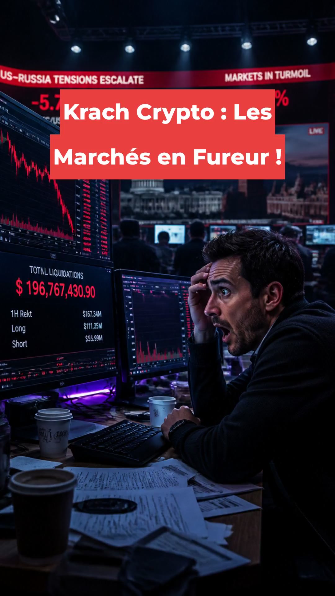 Krach Crypto : Les Marchés en Fureur !