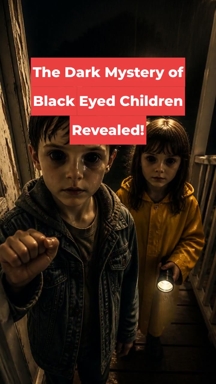 The Dark Mystery of Black Eyed Children Revealed!