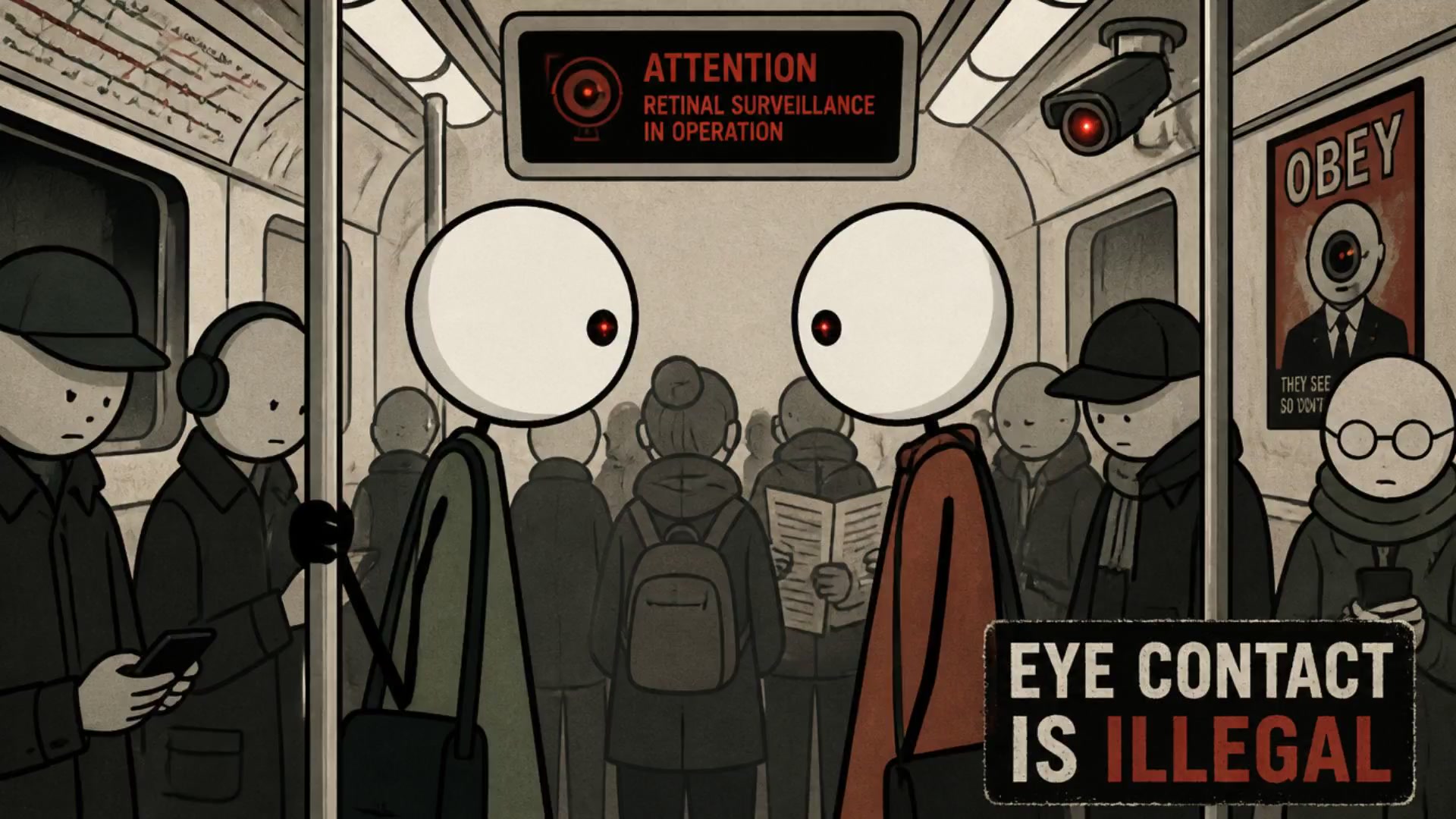 What If Eye Contact Became Illegal?