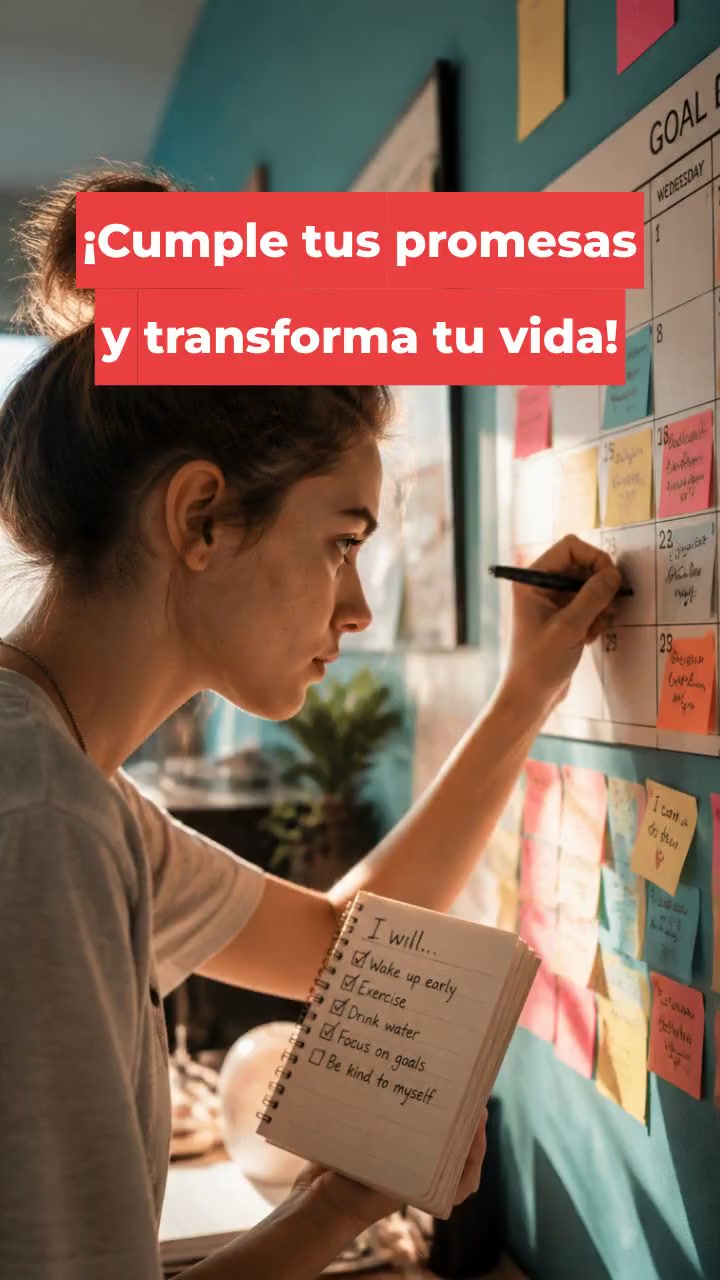 ¡Cumple tus promesas y transforma tu vida!